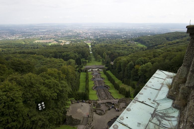 GrimmHeimat NordHessen - Kassel - Bergpark Wilhelmshöhe - Blick auf die Kaskaden