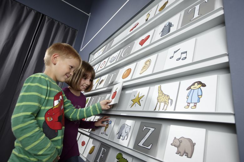 Exponat Buchstabenpaare